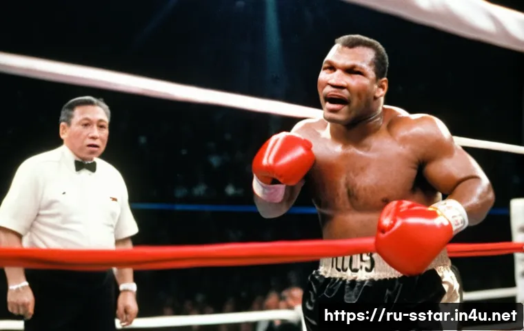 버스터 더글라스 vs  마이크 타이슨 경기 관련 이미지 1